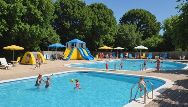 Camping à oléron avec piscine : vacances familiales garanties